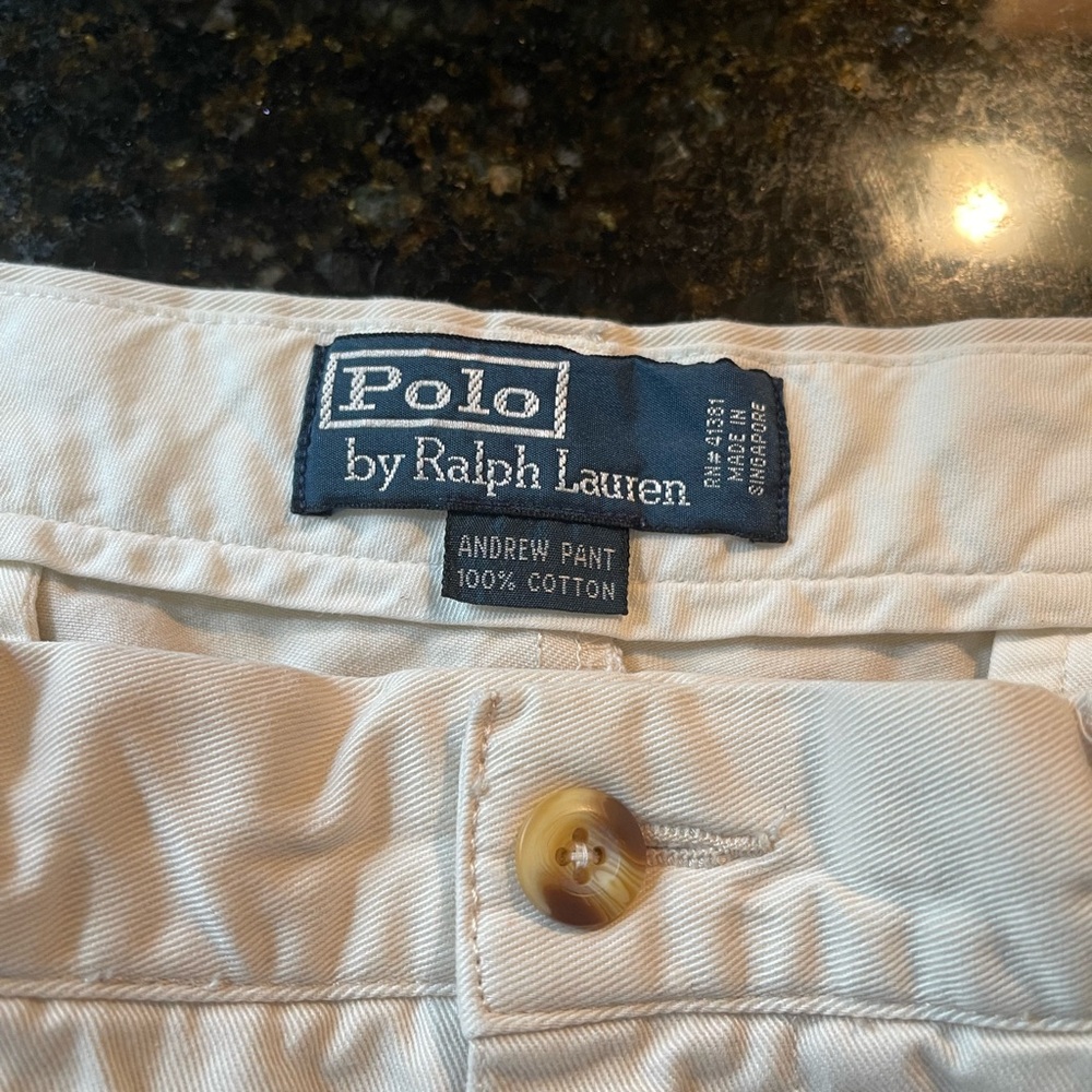 Polo Ralph Lauren Cream Pants